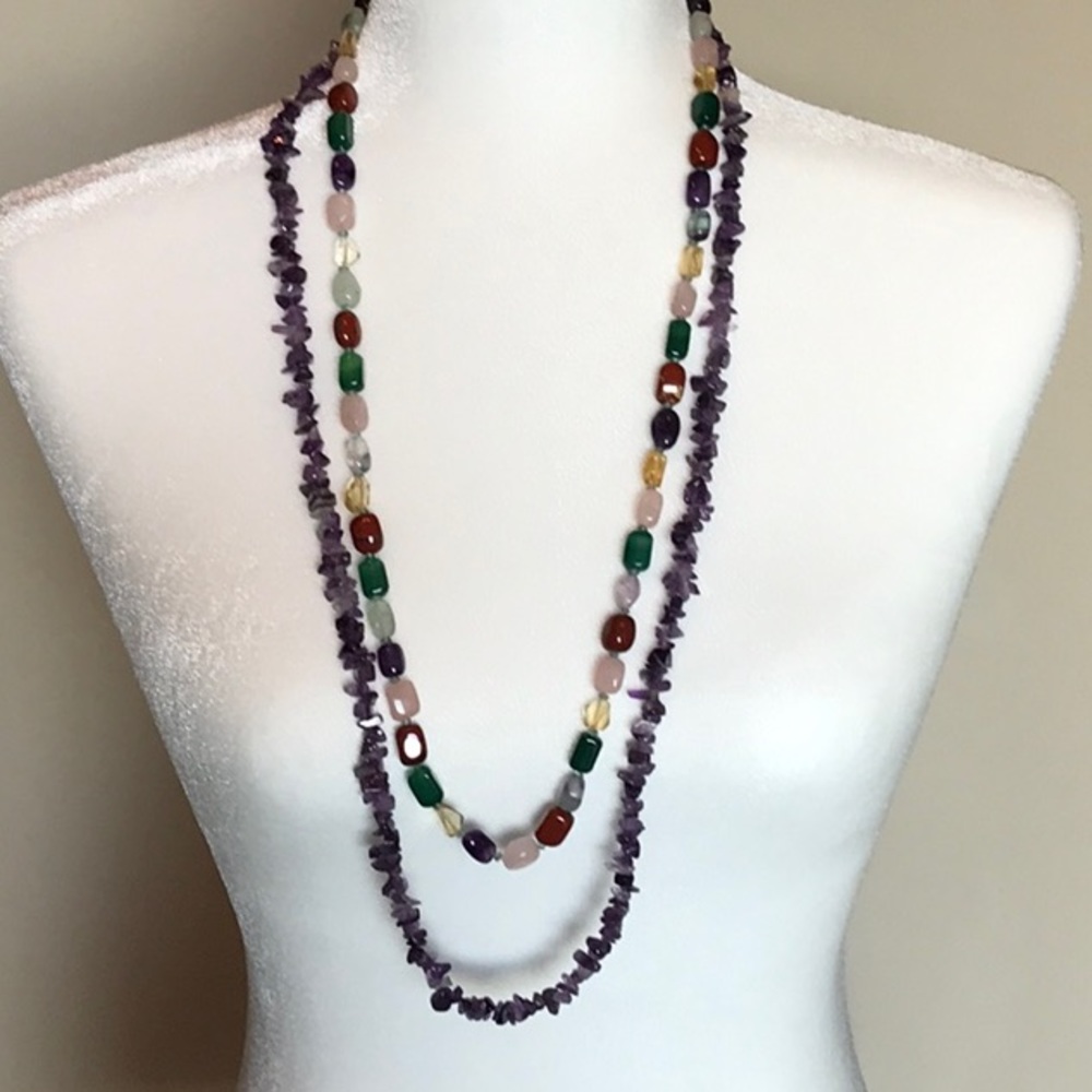 2 necklaces